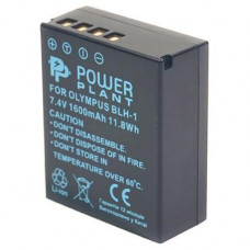 Акумулятор до фото/відео PowerPlant Olympus BLH-1 1600mAh (CB970148)