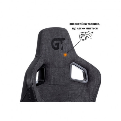 Крісло ігрове GT Racer X-8005 Dark Gray/Black