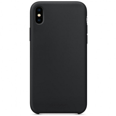 Чохол до мобільного телефона MakeFuture Silicone Case Apple iPhone XS Max Black (MCS-AIXSMBK)
