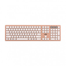Клавіатура 2E KS270 109key Wireless UA Rose/White (2E-KS270WBPN_UA)