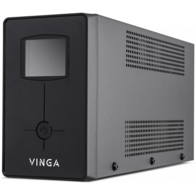 Пристрій безперебійного живлення Vinga LCD 1200VA metal case (VPC-1200M)