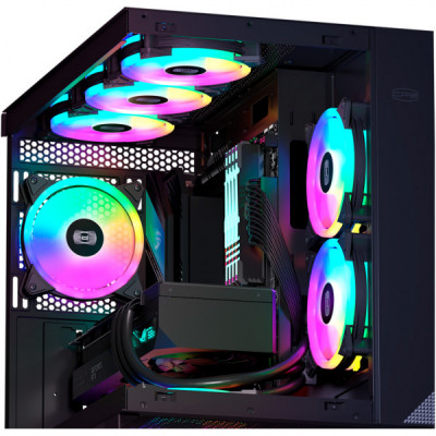 Кулер до корпусу PcCooler F3 T120 ARGB 3 in 1 Black