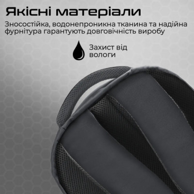 Рюкзак для ноутбука Promate 15.6" Limber-BP Black (limber-bp.black)