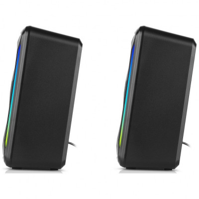 Акустична система REAL-EL S-130 USB Black (EL121100018)