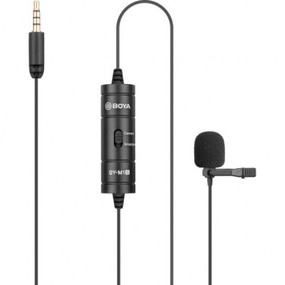 Мікрофон Boya BY-M1S Black (BY-M1S) Мікрофон Boya BY-M1S Black (BY-M1S)