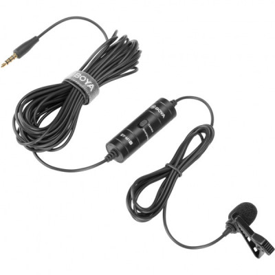 Мікрофон Boya BY-M1S Black (BY-M1S) Мікрофон Boya BY-M1S Black (BY-M1S)