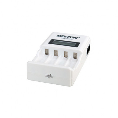 Зарядний пристрій для акумуляторів Beston BST-C903W 4slots for AA/AAA, Ni-MH/Ni-CD (AAB1850)