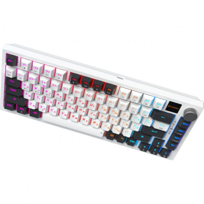 Клавіатура GamePro Asgard Valhalla Pro QLAB Sakura Switch RGB Bluetooth/Wireless/USB-C UA White (MK160-W-D-QS-PRO) Клавіатура GamePro Asgard Valhalla Pro QLAB Sakura Switch RGB Bluetooth/Wireless/USB-C UA White (MK160-W-D-QS-PRO)