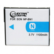 Акумулятор до фото/відео Extradigital Sony NP-BN1 (BDS2647)