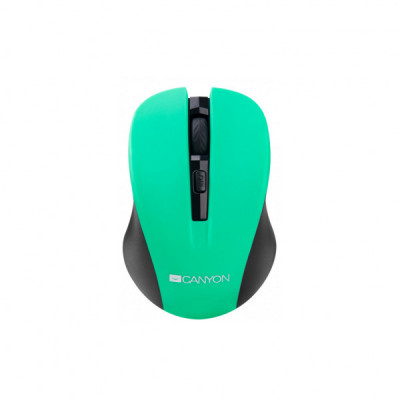 Мишка Canyon CNE-CMSW1GR Wireless Black-Green (CNE-CMSW1GR)