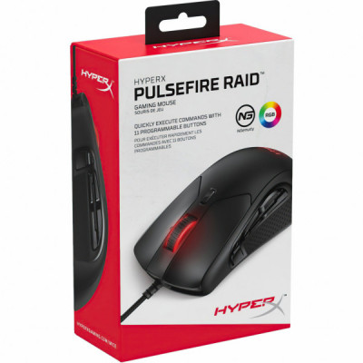 Мишка HyperX Pulsefire Raid USB Black (4P5Q3AA)