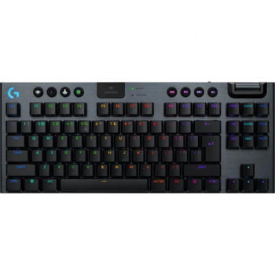 Клавіатура Logitech G915 TKL X Lightspeed Switch-Tactile Wireless/Bluetooth/USB UA Black (920-012721)