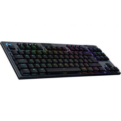 Клавіатура Logitech G915 TKL X Lightspeed Switch-Tactile Wireless/Bluetooth/USB UA Black (920-012721)