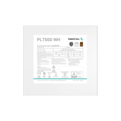 Блок живлення Deepcool 750W (PL750D WH)