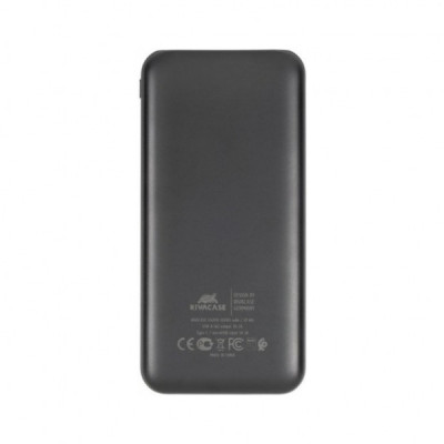 Батарея універсальна RivaCase 10000mA, 10W, black (VA2031)