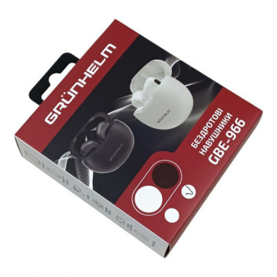 Навушники Grunhelm GBE-966 Wireless Black (138235)