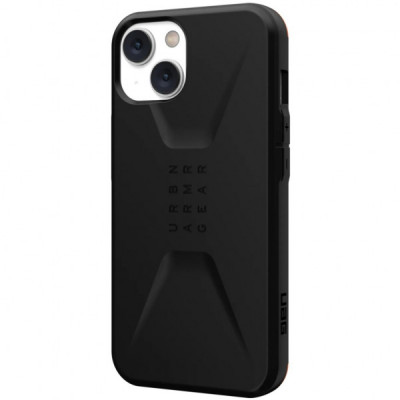 Чохол до мобільного телефона Uag Apple iPhone 14 Civilian, Black (114040114040)