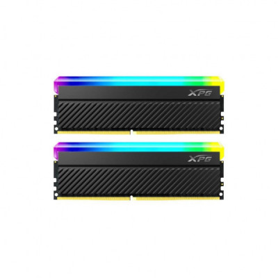 Модуль пам'яті для комп'ютера DDR4 64GB (2x32GB) 3600 MHz XPG Spectrix D45G RGB Black ADATA (AX4U360032G18I-DCBKD45G)