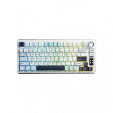 Клавіатура Aula S75 Pro Star Vector Switch Wireless/Bluetooth/USB UA White (6978080502148)