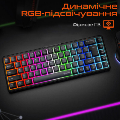 Клавіатура Meetion MK12 Bluetooth/USB Type-C Black (MT-MK12-A-RUA) Клавіатура Meetion MK12 Bluetooth/USB Type-C Black (MT-MK12-A-RUA)