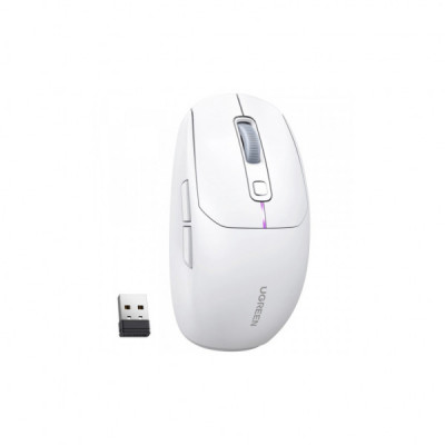 Мишка Ugreen MU103 Wireless/Bluetooth White (15629)
