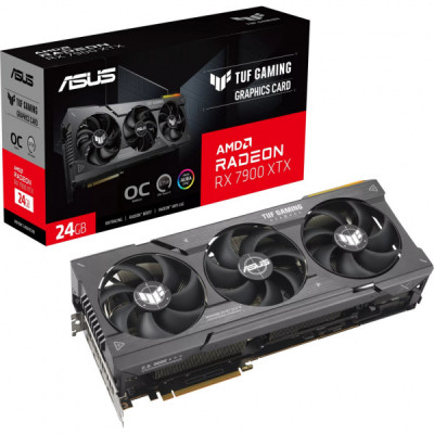 Відеокарта ASUS Radeon RX 7900 XTX 24Gb TUF OC GAMING (TUF-RX7900XTX-O24G-GAMING)