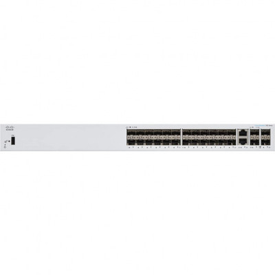 Комутатор мережевий Cisco CBS350-24S-4G-EU