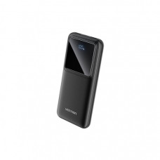 Батарея універсальна Vention 10000 mAh 22.5W Black LED Display Type (FHKB0)