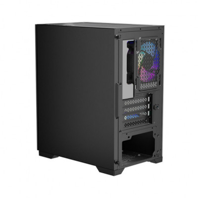 Корпус для ПК 1stPlayer X2-M-BK-4F1-PS-600FK-EU