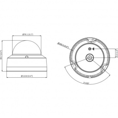 Камера відеоспостереження Hikvision DS-2CD2183G2-IS (2.8) /black (DS-2CD2183G2-IS (2.8) /b)