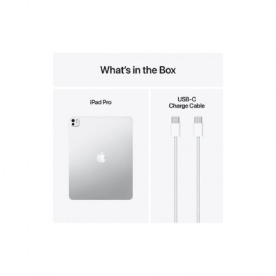 Планшет Apple iPad Pro 13" M5 Wi‑Fi + Cellular 512GB with standard glass - Silver (ME8C4TY/A)