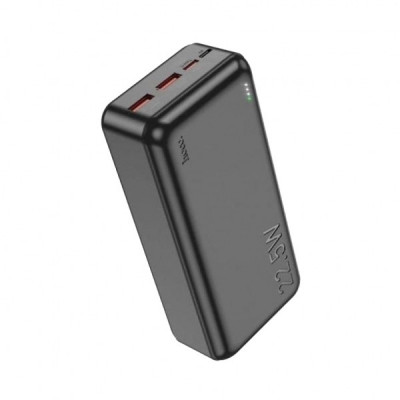 Батарея універсальна HOCO 30000mAh Astute 22.5W PD QC Black (J101B / 714732)