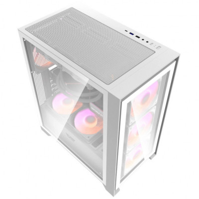 Корпус для ПК DARKFLASH DRX70 GLASS WHITE Корпус для ПК DARKFLASH DRX70 GLASS WHITE