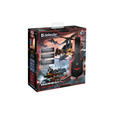 Навушники Defender Warhead G-320 Black-Red (64033)