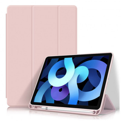 Чохол до планшета BeCover Tri Fold Soft TPU mount Apple Pencil Apple iPad 10.9" 2022 Pink (708462)