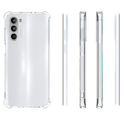 Чохол до мобільного телефона BeCover Anti-Shock Motorola Moto G52/G82 Clear (709320)