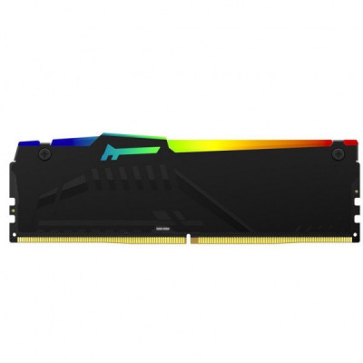 Модуль пам'яті для комп'ютера DDR5 16GB (2x8GB) 5600 MHz FURY Beast RGB Kingston Fury (ex.HyperX) (KF556C36BBEAK2-16)