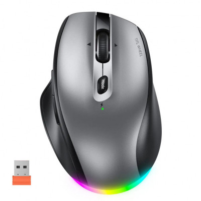 Мишка Meetion BTM007 Wireless/Bluetooth Gray (MT-BTM007-W)