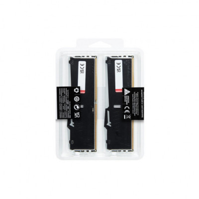 Модуль пам'яті для комп'ютера DDR5 128GB (2x64GB) 5600 MHz Beast RGB Kingston Fury (ex.HyperX) (KF556C36BBEAK2-128)