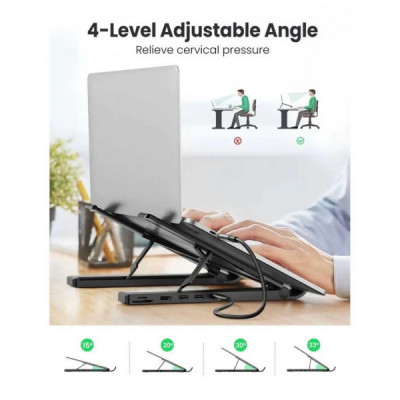 Підставка до ноутбука Ugreen X-Kit HUB Type C-->2xUSB 3.2 Gen1 (80551)
