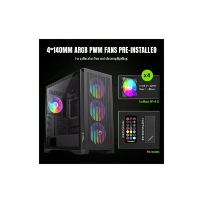 Корпус Gamemax LEADER 2 BK