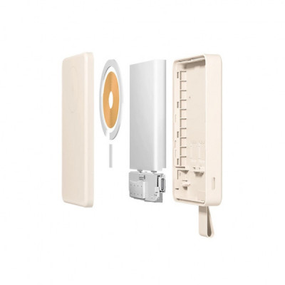Батарея універсальна Xiaomi 6000mAh 15W Magnetic Power Bank GL white (BHR9074GL)
