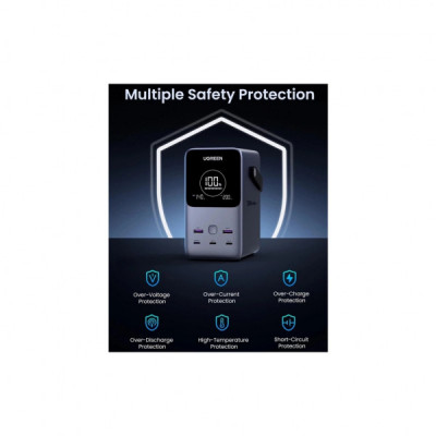 Батарея універсальна Ugreen 48000mAh 300W with Smart Digital Display (PB770 25286)