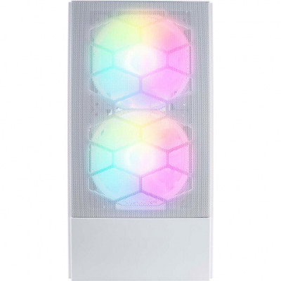 Корпус 1stPlayer X4-M-WH-2F1P-W-1F1-W
