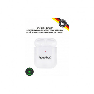 Навушники BeatBox PODS AIR 2 Wireless Charging White (bbpair2wcw)