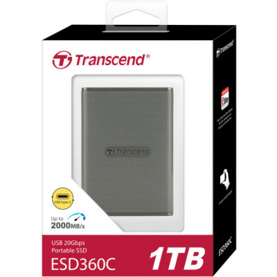 Накопичувач SSD USB 3.2 1TB ESD360C Transcend (TS1TESD360C)