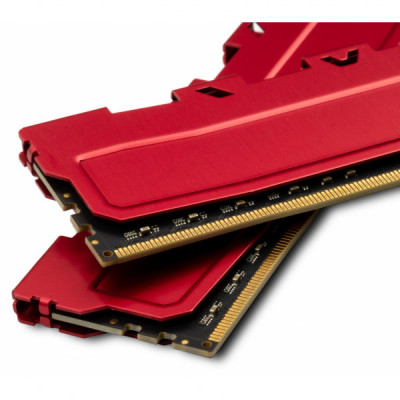 Модуль пам'яті для комп'ютера DDR4 16GB (2x8GB) 3600 MHz Red Kudos eXceleram (EKRED4163618AD)