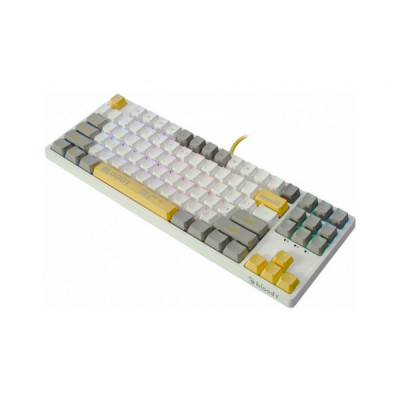 Клавіатура A4Tech Bloody S87 RGB BLMS TKL USB Energy White (4711421993708)