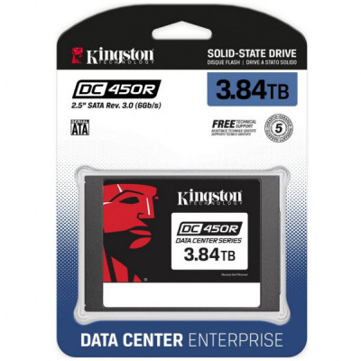 Накопичувач SSD 2.5" 3.84TB Kingston (SEDC450R/3840G)