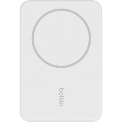 Батарея універсальна Belkin 5000mAh MagSafe Wireless White (BPD004BTWT)